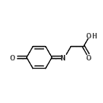 CAS#: 132219-59-1， N-(4-Oxo-2,5-Cyclohexadien-1-Ylidene)Glycine