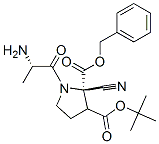 CAS#: 132247-17-7， O3-Tert-Butyl O2-(Phenylmethyl) (2R)-1-[(2S)-2-Aminopropanoyl]-2-Cyanopyrrolidine-2,3-Dicarboxylate