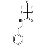 CAS 登录号：13230-93-8， 2,2,3,3,3-五氟-N-(2-苯基乙基)丙酰胺