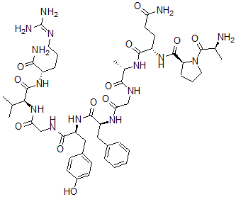 CAS#: 132309-70-7， Locustatachykinin III