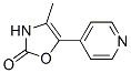 CAS#: 132338-12-6， 4-Methyl-5-Pyridin-4-Yl-3H-1,3-Oxazol-2-One