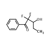 CAS#: 132365-90-3， 2,2-Difluoro-3-Hydroxy-1-Phenyl-1-Pentanone