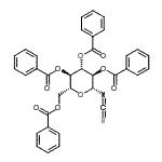 structure of CAS# 132413-50-4, 2,3,4,6-Tetra-O-Benzoyl-N-(Thioxomethylene)-beta-D-Glucopyranosylamine;