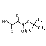 CAS#: 132418-04-3， {Hydroxy[(2-Methyl-2-Propanyl)Oxy]Amino}(Oxo)Acetic Acid