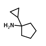 CAS#: 132439-41-9， 1-Cyclopropylcyclopentanamine
