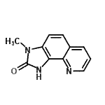 CAS#: 132476-13-2， 3-Methyl-1,3-Dihydro-2H-Imidazo[4,5-h]Quinolin-2-One