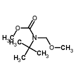 CAS#: 132547-45-6， Methyl (Methoxymethyl)(2-Methyl-2-Propanyl)Carbamate