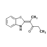 CAS#: 132630-13-8， (2E)-2-(1,3-Benzothiazol-2(3H)-Ylidene)-3-Pentanone