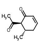 CAS#: 132658-74-3， (5S,6S)-6-Acetyl-5-Methyl-2-Cyclohexen-1-One