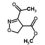 CAS#: 132659-36-0， Methyl 3-Acetyl-4,5-Dihydro-1,2-Oxazole-4-Carboxylate