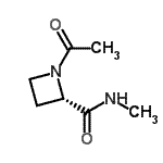 CAS#: 132663-36-6， (2S)-1-Acetyl-N-Methyl-2-Azetidinecarboxamide