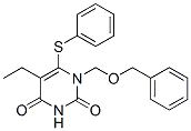 CAS#: 132774-46-0， 5-Ethyl-1-(Phenylmethoxymethyl)-6-Phenylsulfanylpyrimidine-2,4-Dione