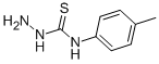 structure of CAS# 13278-67-6, N-(4-Methylphenyl)-Hydrazinecarbothioamide;N1-(4-METHYLPHENYL)HYDRAZINE-1-CARBOTHIOAMIDE;4-(4-METHYLPHENYL)-3-THIOSEMICARBAZIDE, 98+%;N-(4-METHYLPHENYL)HYDRAZINECARBOTHIOAMIDE