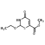 CAS#: 132791-58-3， Methyl 2-Ethoxy-4-Oxo-3,4-Dihydro-2H-1,3-Thiazine-6-Carboxylate