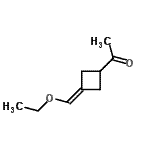 CAS#: 132803-23-7， 1-[3-(Ethoxymethylene)Cyclobutyl]Ethanone