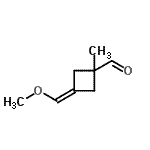 CAS#: 132803-27-1， 3-(Methoxymethylene)-1-Methylcyclobutanecarbaldehyde
