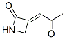 CAS#: 132880-09-2， (3E)-3-(2-Oxopropylidene)Azetidin-2-One