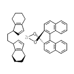 CAS#: 132881-66-4， [1,1'-Binaphthalene-2,2'-Diolato(2-)-kappa<Sup>2</Sup>O<Sup>2</Sup>,O<Sup>2'</Sup>]Zirconium - (1'R)-1,1'-(1,2-Ethanediyl)Bis-4,5,6,7-Tetrahydro-1H-Indene (1:1)