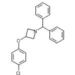 CAS#: 132924-45-9， 3-(4-Chlorophenoxy)-1-(Diphenylmethyl)Azetidine