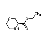 CAS#: 132946-21-5， Ethyl (3S)-3-Morpholinecarboxylate