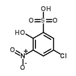 CAS#: 132983-46-1， 5-Chloro-2-Hydroxy-3-Nitrobenzenesulfonic Acid