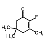 CAS#: 132999-31-6， 2-Fluoro-3,5,5-Trimethyl-2-Cyclohexen-1-One