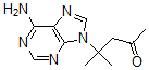 CAS#: 133086-82-5， 4-(6-Aminopurin-9-Yl)-4-Methylpentan-2-One