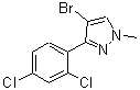 CAS#: 133112-51-3， 4-Bromo-3-(2,4-Dichlorophenyl)-1-Methyl-1H-Pyrazole