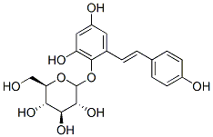 CAS#: 133186-49-9， (2R,3S,4R,5R)-2-[2,4-Dihydroxy-6-[(E)-2-(4-Hydroxyphenyl)Ethenyl]Phenoxy]-3,4,5,6-Tetrahydroxyhexanal