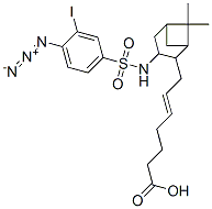 CAS#: 133190-94-0， (E)-7-[3-[(4-Azido-3-Iodophenyl)Sulfonylamino]-7,7-Dimethyl-2-Bicyclo[3.1.1]Heptanyl]Hept-5-Enoic Acid