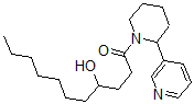 CAS#: 133201-45-3， 4-Hydroxy-1-(2-Pyridin-3-Ylpiperidin-1-Yl)Undecan-1-One