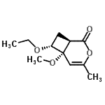 CAS#: 133201-59-9， (1R,6S,7R)-7-Ethoxy-6-Methoxy-4-Methyl-3-Oxabicyclo[4.2.0]Oct-4-En-2-One