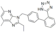 CAS#: 133240-46-7， 2-Ethyl-5,7-Dimethyl-3-[[4-[2-(2H-Tetrazol-5-Yl)Phenyl]Phenyl]Methyl]Imidazo[5,4-b]Pyridine