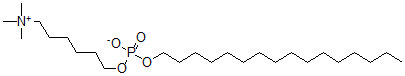 CAS#: 133261-51-5， Hexadecylphospho(N,N,N-Trimethylamino)Hexanol