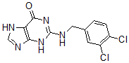 CAS#: 133338-58-6， 2-[(3,4-Dichlorophenyl)Methylamino]-3,7-Dihydropurin-6-One