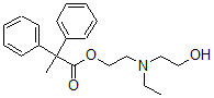 CAS#: 133342-59-3， 2-(Ethyl-(2-Hydroxyethyl)Amino)Ethyl 2,2-Di(Phenyl)Propanoate