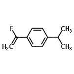 CAS#: 133367-98-3， 1-(1-Fluorovinyl)-4-Isopropylbenzene