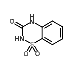 CAS#: 13338-00-6， 2H-1,2,4-Benzothiadiazin-3(4H)-One 1,1-Dioxide