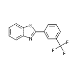 CAS#: 133389-19-2， 2-[3-(Trifluoromethyl)Phenyl]-1,3-Benzothiazole