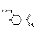 CAS#: 133407-36-0， 1-[(3S)-3-(Hydroxymethyl)-1-Piperazinyl]Ethanone