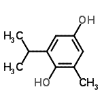 CAS#: 133447-23-1， 2-Isopropyl-6-Methyl-1,4-Benzenediol