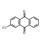 CAS#: 13354-38-6， 2-Sulfanyl-9,10-Anthraquinone