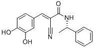 CAS#: 133550-37-5， (2E)-2-Cyano-3-(3,4-Dihydroxyphenyl)-N-[(1S)-1-Phenylethyl]-2-Propenamide
