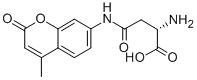 结构式 CAS# 133628-73-6, L-天冬氨酸 4-(4-甲基-7-香豆素基酰胺)