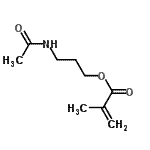 CAS#: 133651-68-0， 3-Acetamidopropyl 2-Methylprop-2-Enoate