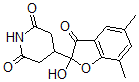 CAS#: 133658-47-6， 4-(2-Hydroxy-5,7-Dimethyl-3-Oxo-1-Benzofuran-2-Yl)Piperidine-2,6-Dione