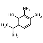 CAS#: 13366-69-3， 2-Amino-6-Isopropyl-3-Methylphenol