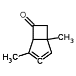 CAS#: 133700-21-7， 1,4-Dimethylbicyclo[3.2.0]Hepta-2,3-Dien-6-One