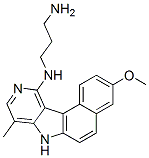 CAS#: 133712-11-5， N-(3-Methoxy-8-Methyl-7H-Benzo(E)Pyrido(4,3-b)Indol-11-Yl)-1,3-Propanediamine