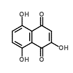 CAS#: 13379-22-1， 2,5,8-Trihydroxy-1,4-Naphthoquinone